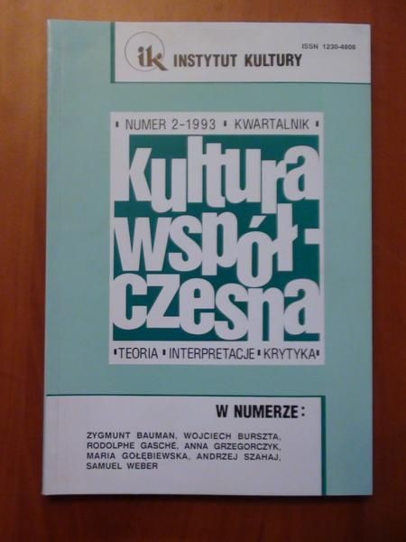 Kultura Współczesna 2/93