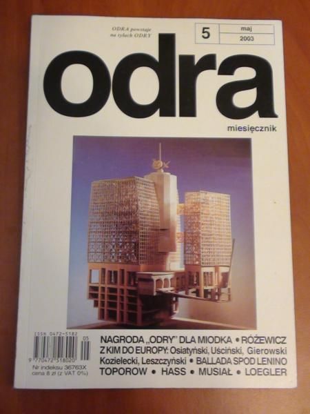 Odra Miesięcznik 5/2003