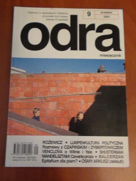 Odra Miesięcznik 9/2003