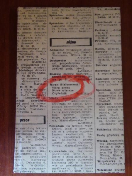 Białoszewski Miron -  Stara proza