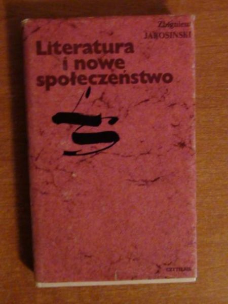 Literatura i nowe społeczeństwo
