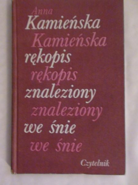 Rękopis znaleziony we śnie