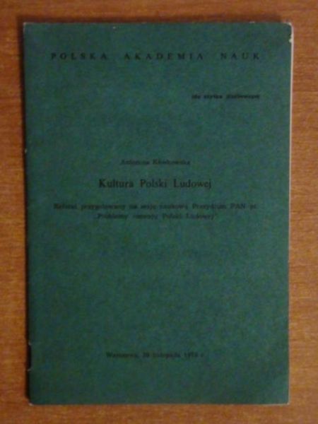 Kultura Polski Ludowej