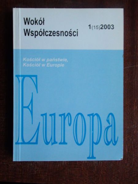Wokół współczesności, 1 (15), 2003