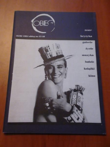 Obieg 12/1994 Teatr, krytyka, galerie, życie, muzyka, ludzie, książki, kino