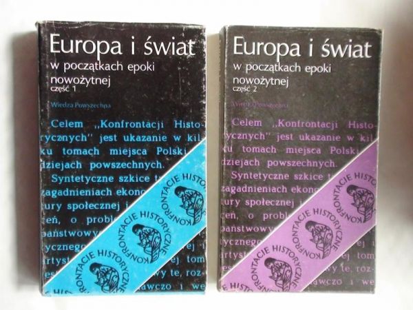 Mączak Antoni (red.)  -  Europa i  świat w początkach epoki nowożytnej, Tom I-II