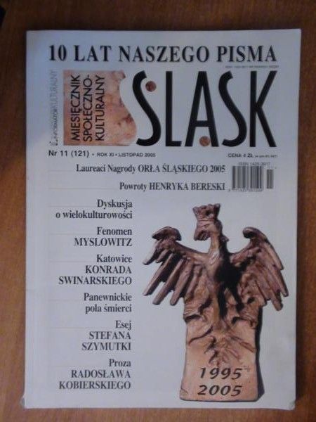 Śląsk, nr. 11 (121) ,2005