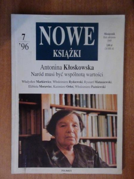Wójcik  (red.)  -  Nowe Książki, 7/929, 1996