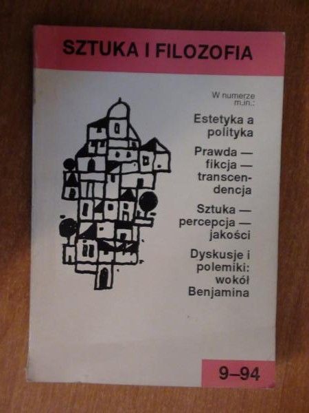 Sztuka i filozofia, 9-94