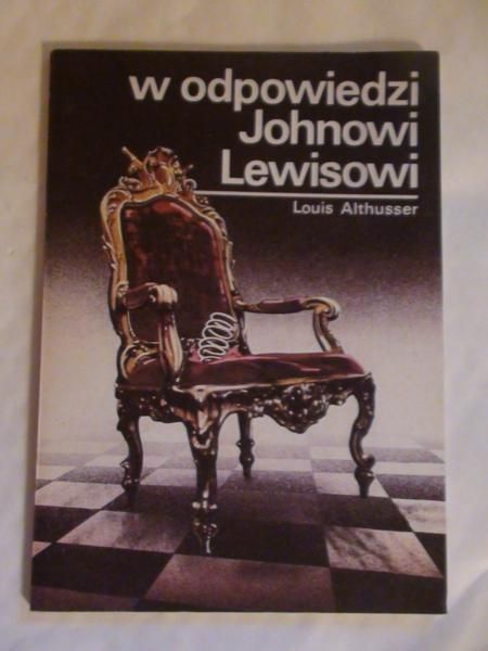W odpowiedzi Johnowi Lewisowi