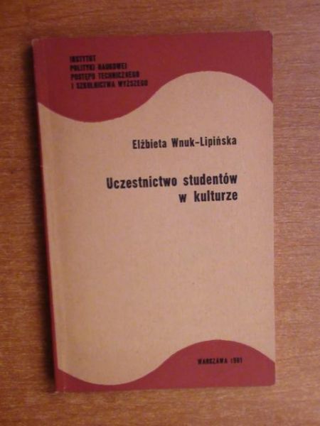 Uczestnictwo studentów w kulturze