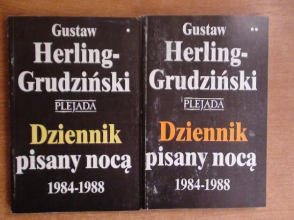Dziennik pisany nocą 1984-1988 Tom I-II (komplet)