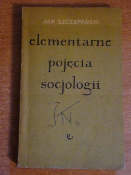 Elementarne pojęcia socjologii