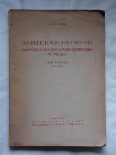 Od religijności do mistyki