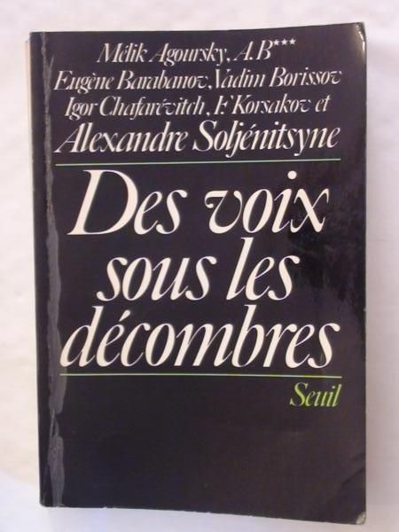 Des voix sous les décombres