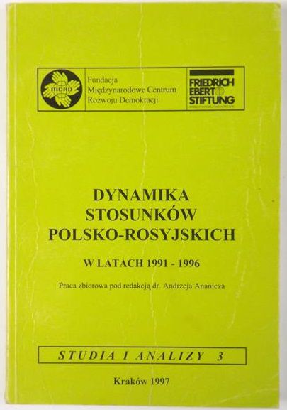 Dynamika stosunków polsko-rosyjskich w latach 1991-1996