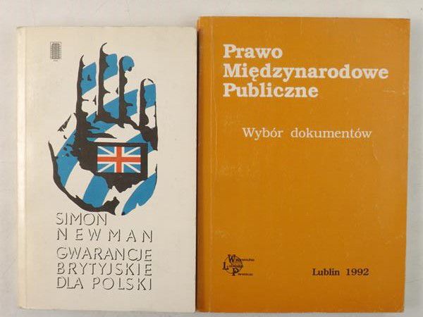 Newman Simon  - Prawo międzynarodowe publiczne / Gwarancje brytyjskie dla Polski