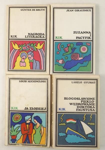 Błogosławione piekło - wędrowanie Doktora Faustusa  Ja złodziej  Zuzanna i Pacyfik  Nagroda literacka