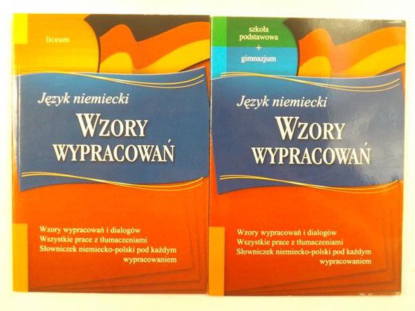 Barszcz A., Żmuda A. - Język niemiecki: Wzory wypracowań Szkoła podstawowa +gimnazjum / Liceum