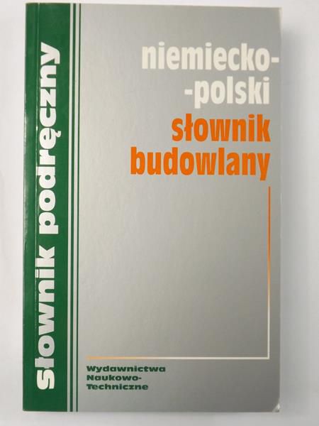 Niemiecko-polski słownik budowlany