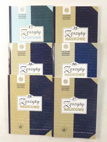 Zeszyty naukowe, tomy: 16, 17, 25, 26, 27, 28