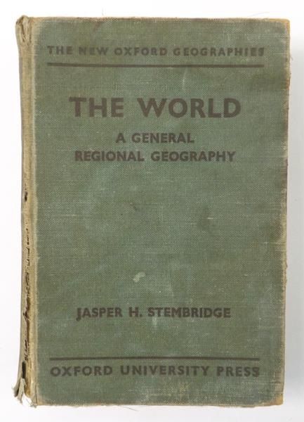 Stembridge Jasper H. - The World A General Regional Geography, 1939 r.