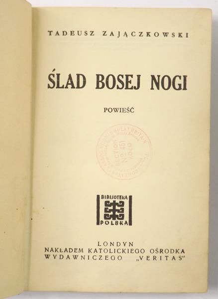 Ślad bosej nogi