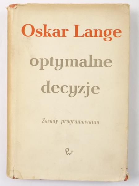 Lange Oskar - Optymalne decyzje