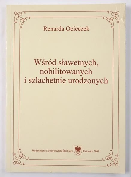 Ocieczek Renarda - Wśród sławetnych, nobilitowanych i szlachetnie urodzonych