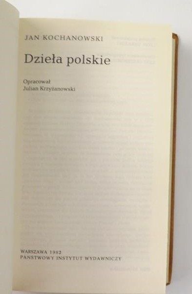 Dzieła polskie