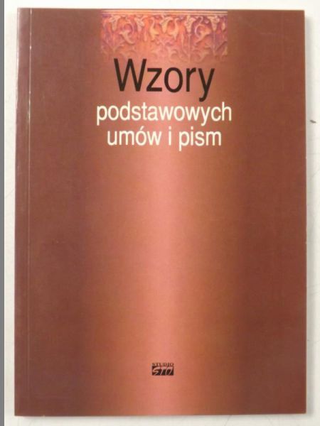 Wzory podstawowych umów i pism