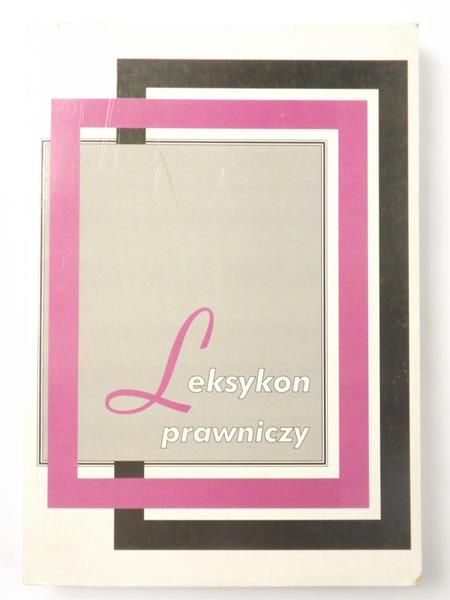 Leksykon prawniczy