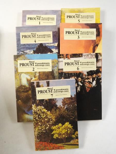 W poszukiwaniu straconego czasu T. I-VII, komplet