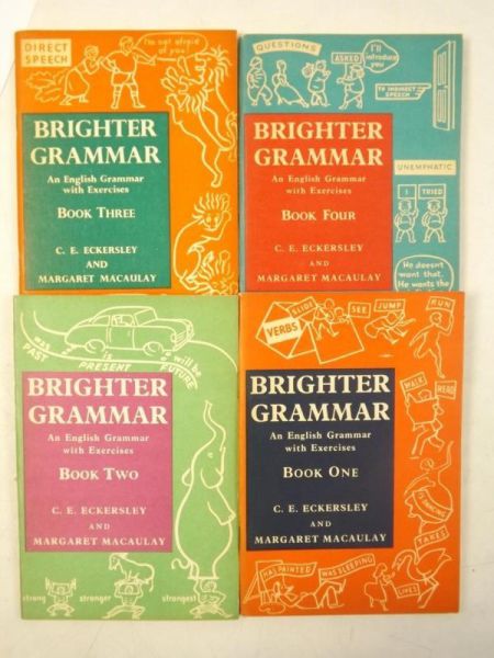 Eckersley C. E.,   - Brighter grammar, book 1, 2, 3, 4