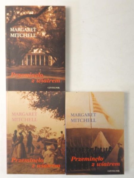 Mitchell Margaret  - Przeminęło z wiatrem, tom 1, 2 i 3