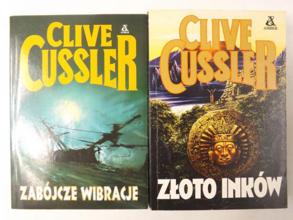 Cusslerb Clive - Zabójcze wibracje / Złoto Inków
