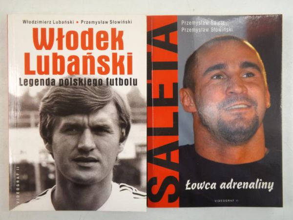 Saleta P., Słowiński P.,  , Słowiński P. - Saleta: Łowca adrenaliny / Włodek : Legenda polskiego futbolu