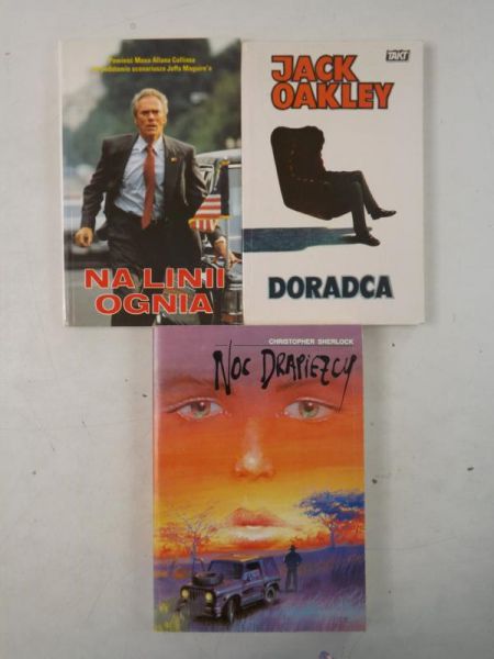 Sherlock Christopher,  , Oakley Jack - Noc drapieżcy / Na linii ognia / Doradca