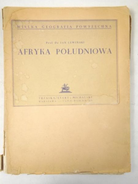 Lewiński Jan - Afryka Południowa