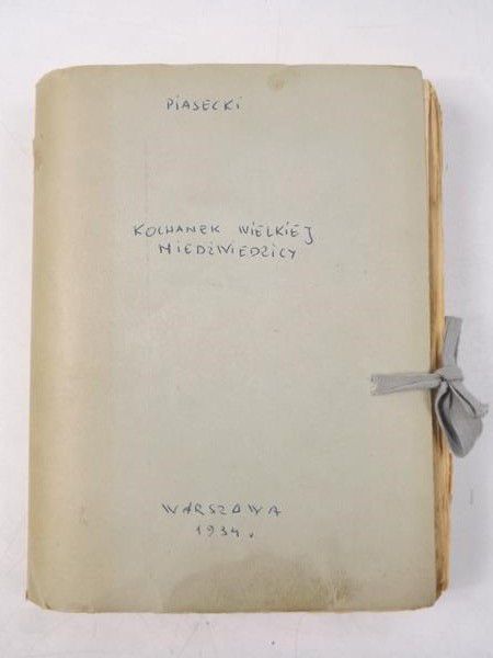 Kochanek Wielkiej Niedźwiedzicy, 1937 r.