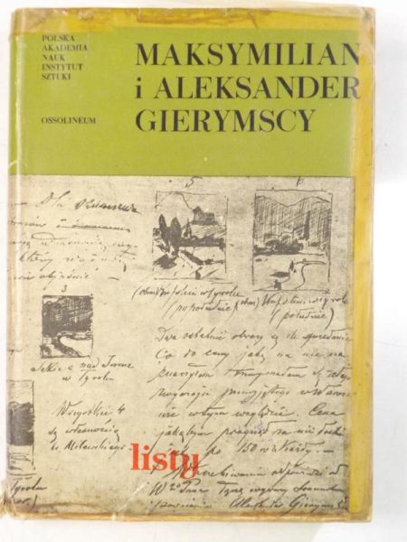 Gerymscy    - Lsty  notatk, t. XX