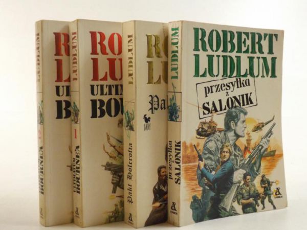 Ludlum Robert - Ultimatum Bourne'a, tom I-II / Pakt Holcrofta / Przesyłka z Salonik