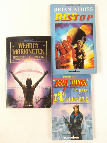Aldiss Brian, Heinlein Robert, Zelazny Roger - Non Stop / Władcy Marionetek / Umrzeć w Italbarze