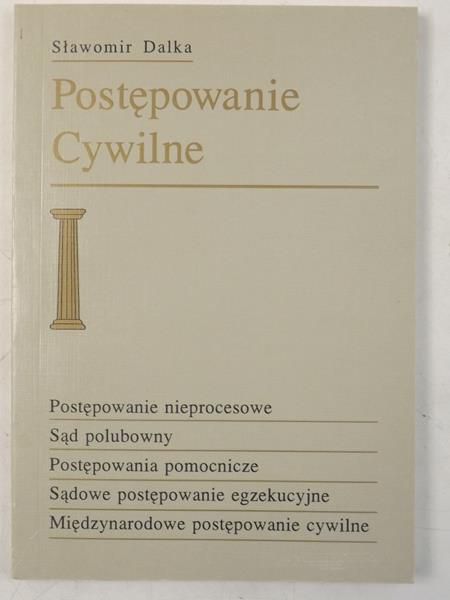 Dalka Sławomir - Postępowanie cywilne