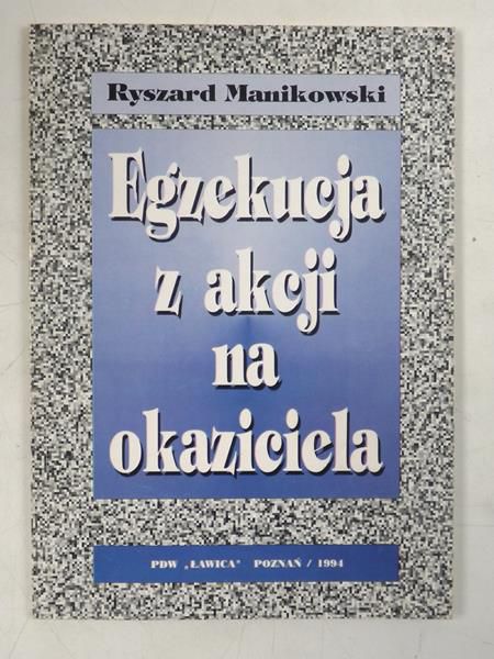 Egzekucje z akcji na okaziciela