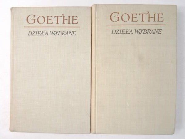 Goethe J.W. - Dzieła wybrane: Utwory prozą / Utwory poetyckie