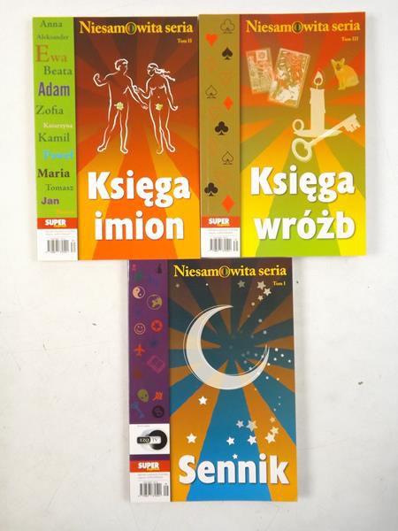 Bursztynowicz Elżbieta (red.) - Niesamowita seria, tom I-III