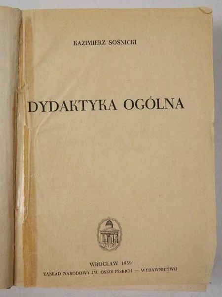 Dydaktyka ogólna