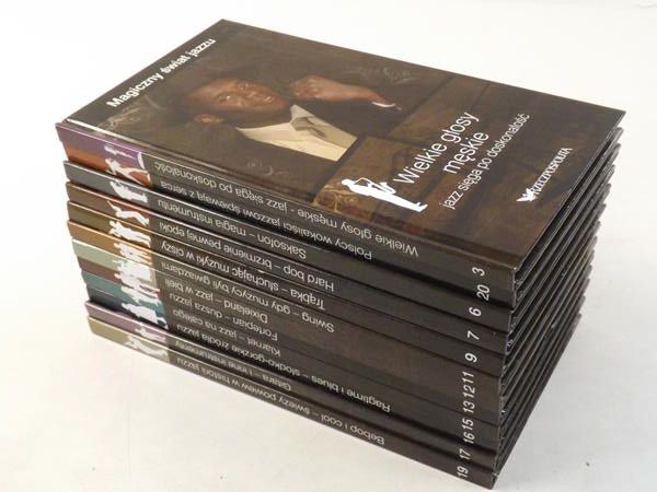 Magiczny świat jazzu: Zestaw 12 książek + CD