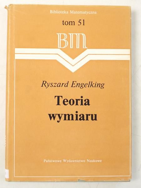 Engelking Ryszard  - Teoria wymiaru, BM